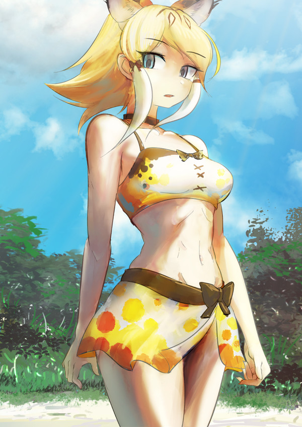サーベル水着タイガー