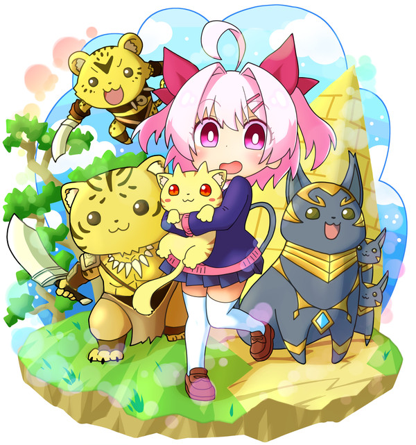 「ドローして…猫出して…おしまいですっ！」