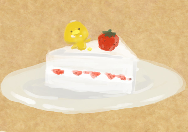 ひーこさん、ケーキ食べ放題の巻