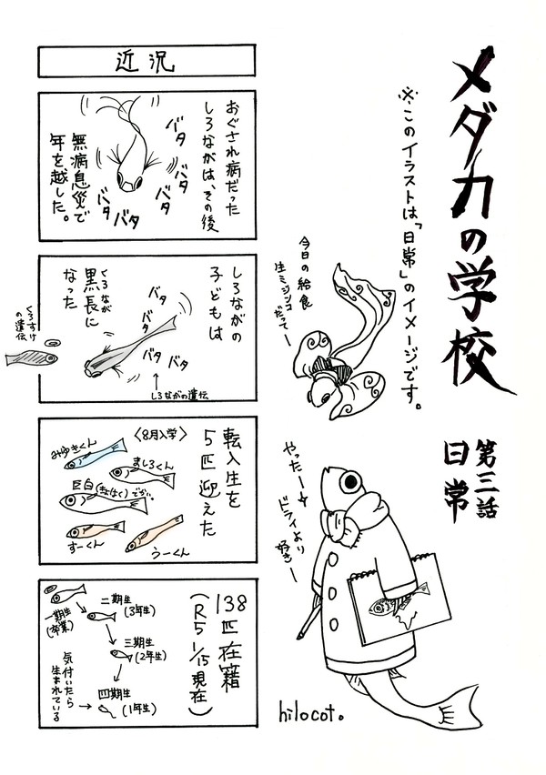 メダカの学校第三話　日常