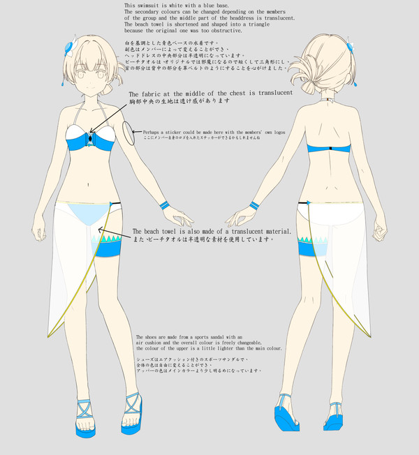 スイムウェアデザイン投稿