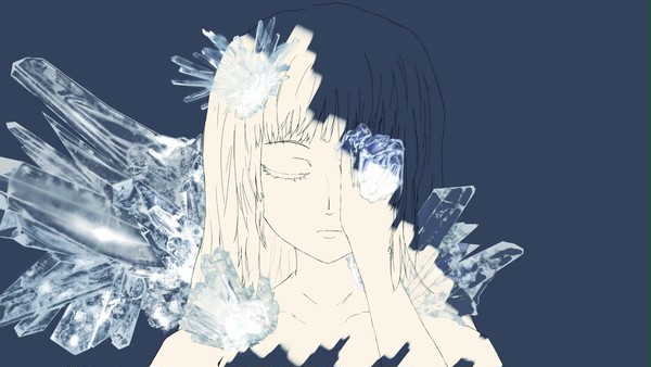 水晶と女の子1