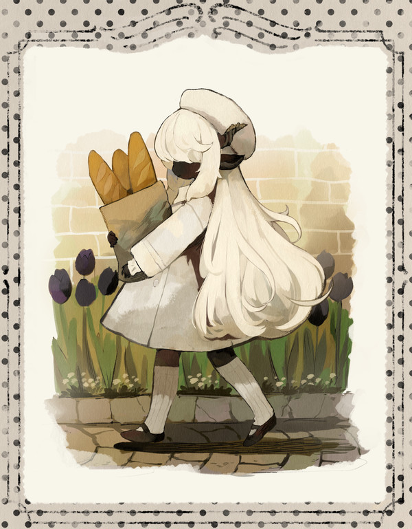 おつかい黒鼻羊ちゃん
