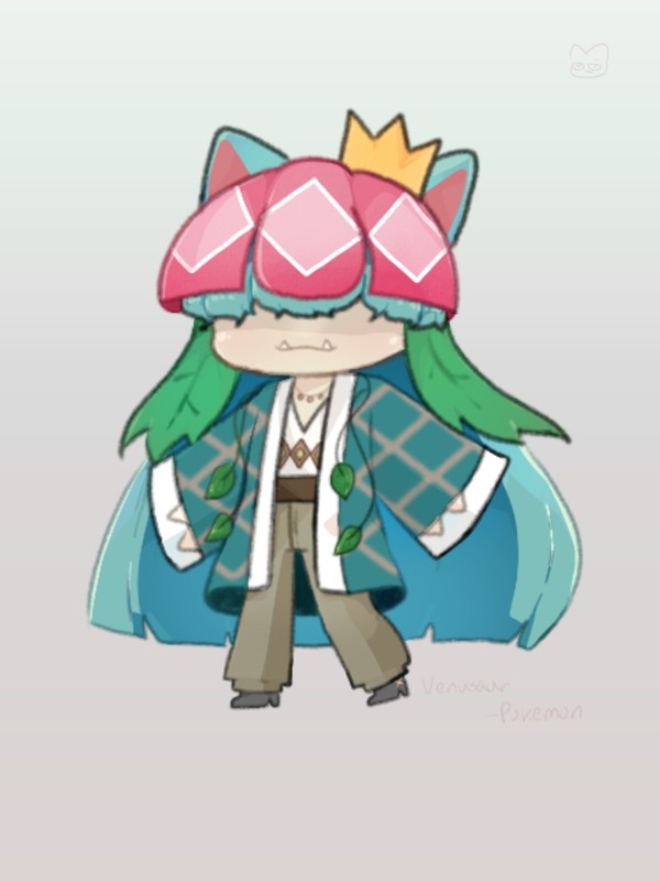 フシギバナ 擬人化 [ポケモン/Pokemon]