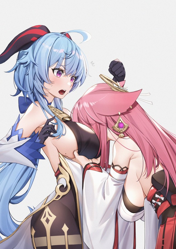 八重神子+甘雨