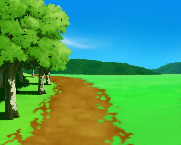初挑戦の風景