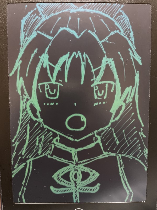 メモパッドで描いた佐倉杏子
