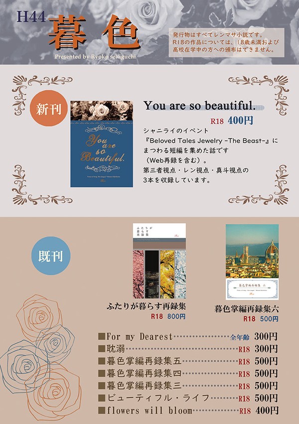 キスチョコ10お品書き【レンマサ小説】