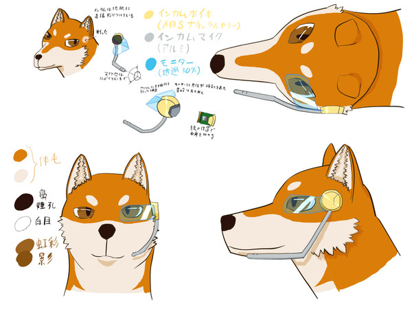 代理キャラのキャラシート