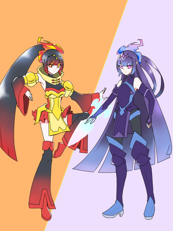 双炎擬人化