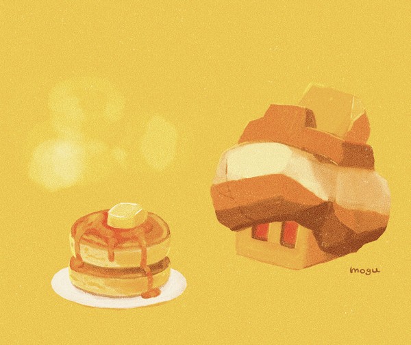 コジオとホットケーキ