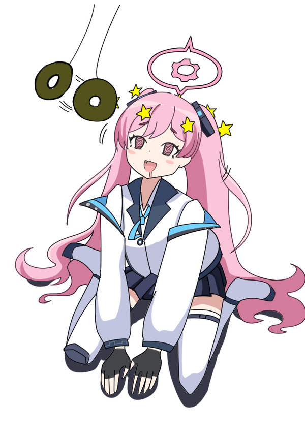 ブルアカ コユキ 催眠ぐるぐる目