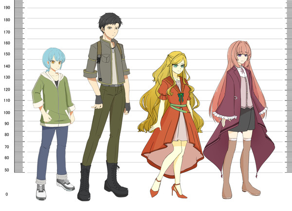 【討伐団】自キャラ設定・服ラフまとめ