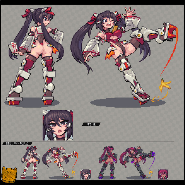 Skebドット絵 珠守 一姫