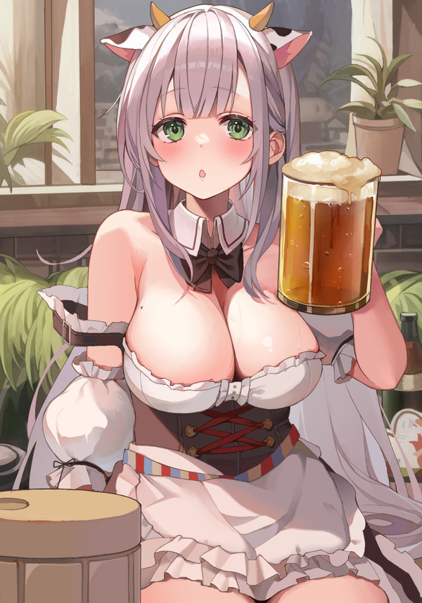 団員さんも飲む〜?🍻