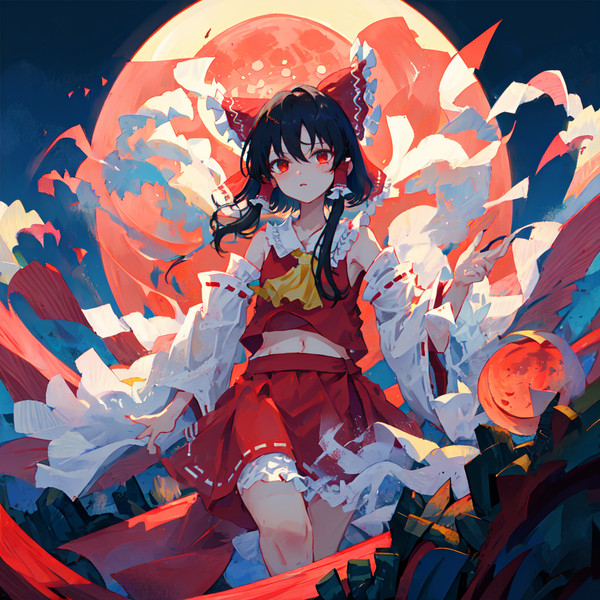 こんなに月も紅いのに