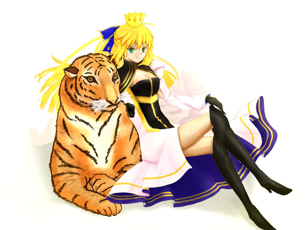 阿爾托莉雅 Caster & 虎