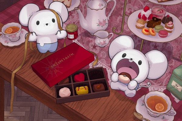 ワッカネズミのバレンタイン🍫💌