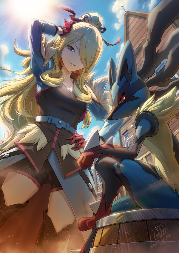 マジコスシロナ＆ルカリオ