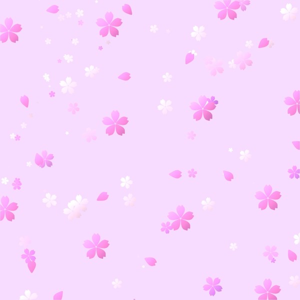 先取り桜吹雪