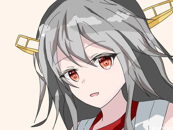 【艦これ】金剛型榛名改二描いてみた