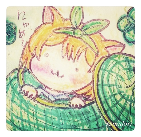 ✨🍑twitter用ｱｲｺﾝ(四葉たん)🍑✨