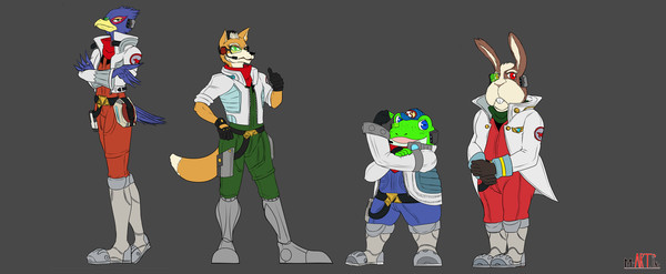 Star fox team ( Reference )