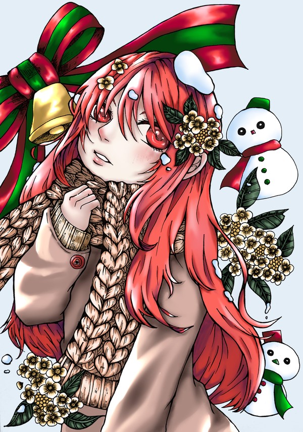 雪ん子達と一緒