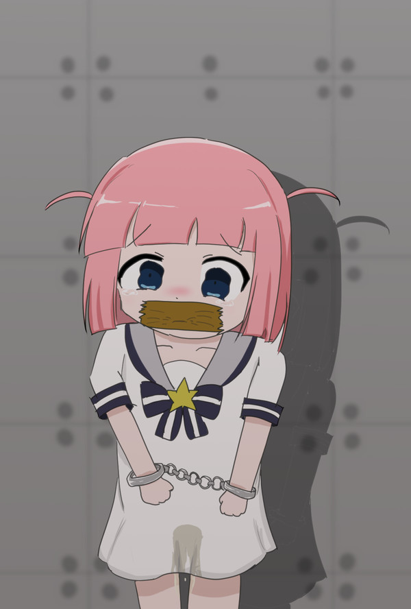 ふたりちゃんと逮捕ごっこをして遊んだ