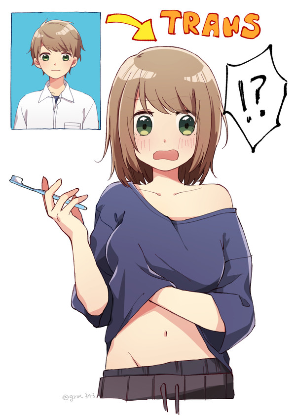 目が覚めたら女の子になってた男の子