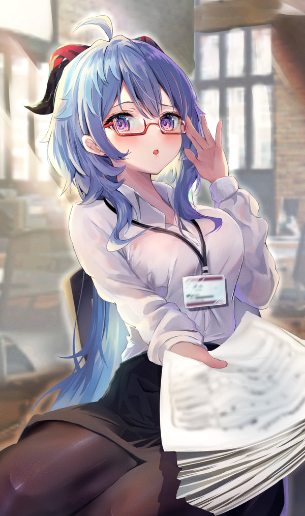OL甘雨ちゃん！