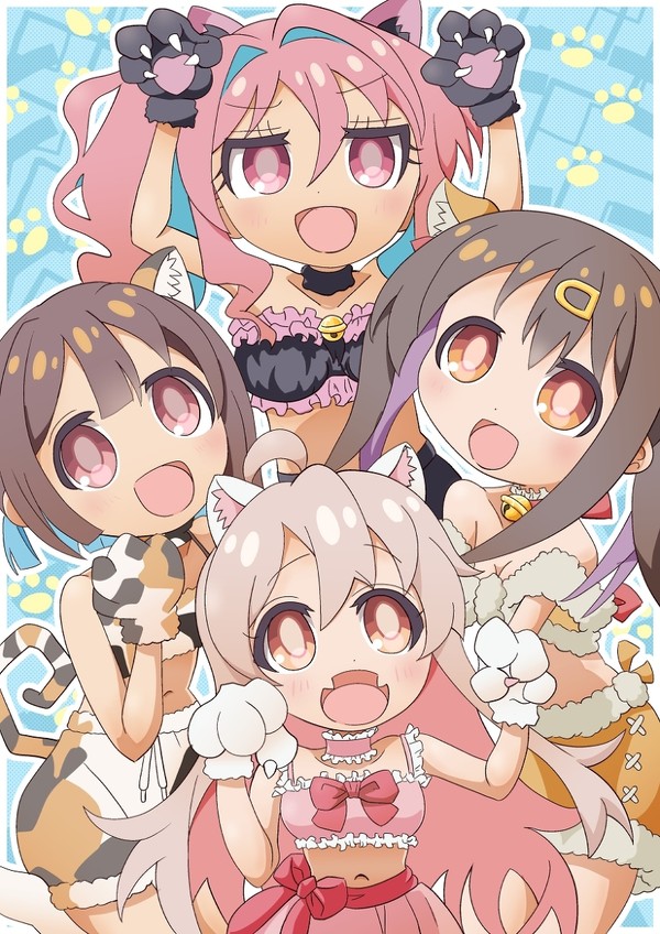 みんなが猫の仮装なのは
