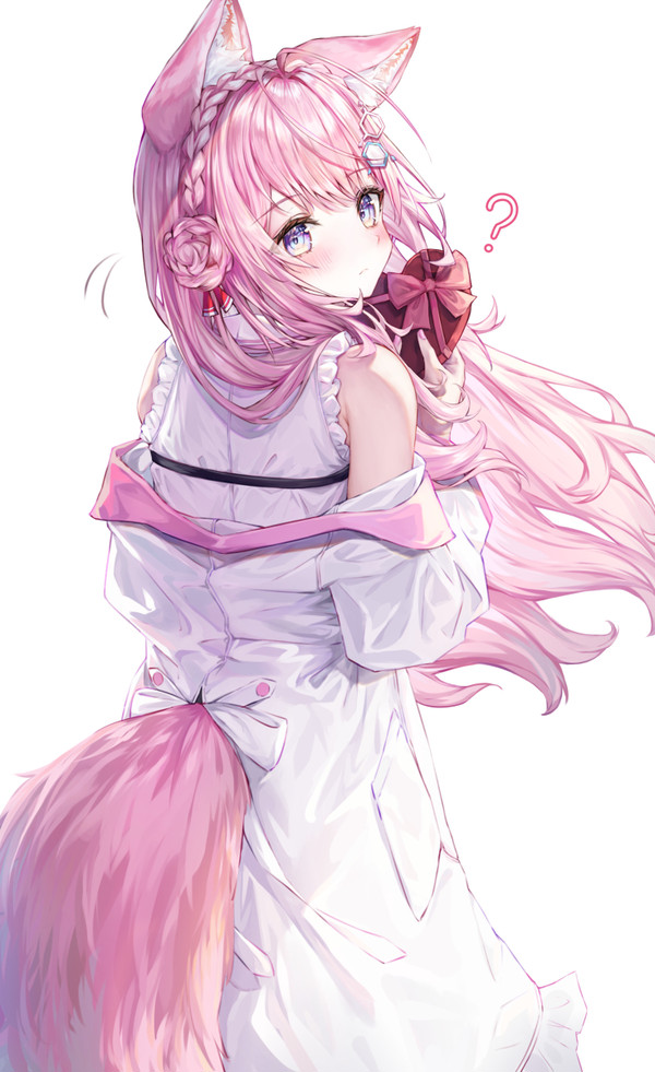 バレンタインの日のこよりちゃん