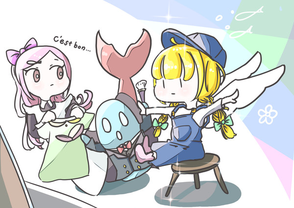 お出かけ準備。