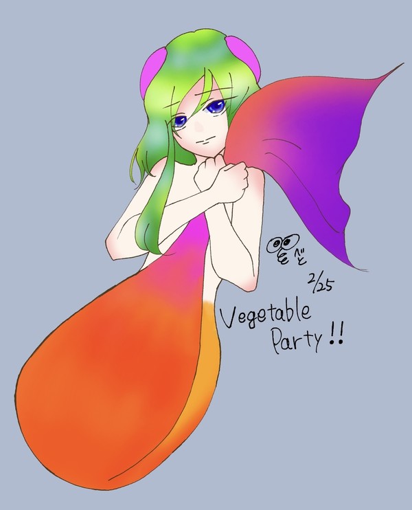 Vegetable Party!! 展示絵