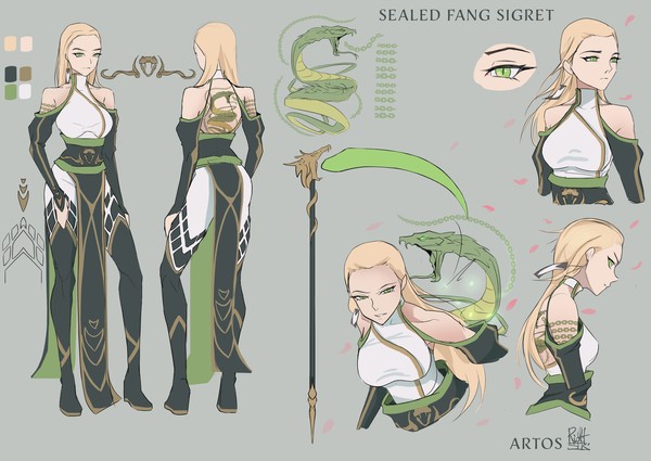 Sealed fang Sigret