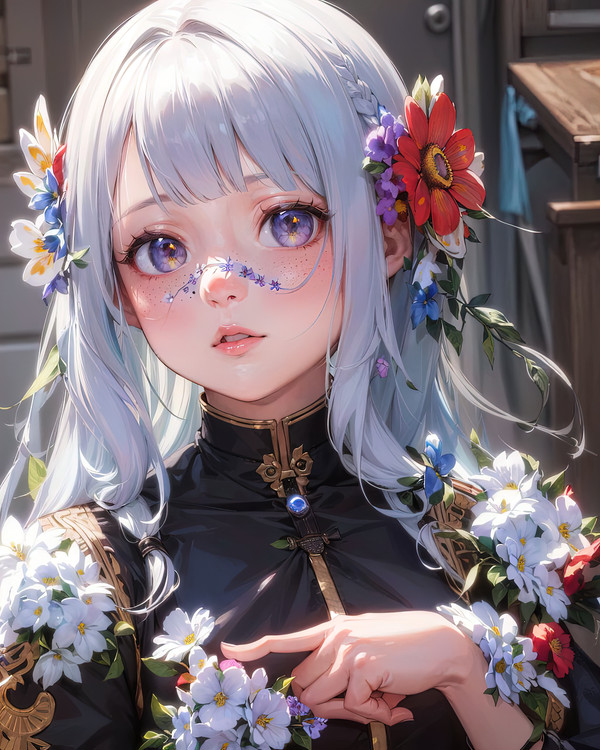 無垢な花