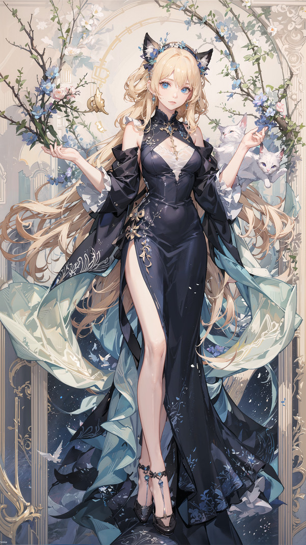 [AI ART]直式招喚02