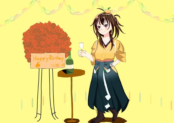 誕生日みかん先生🍊