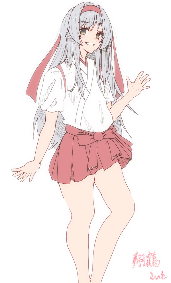 翔鶴さんとお絵描き練習