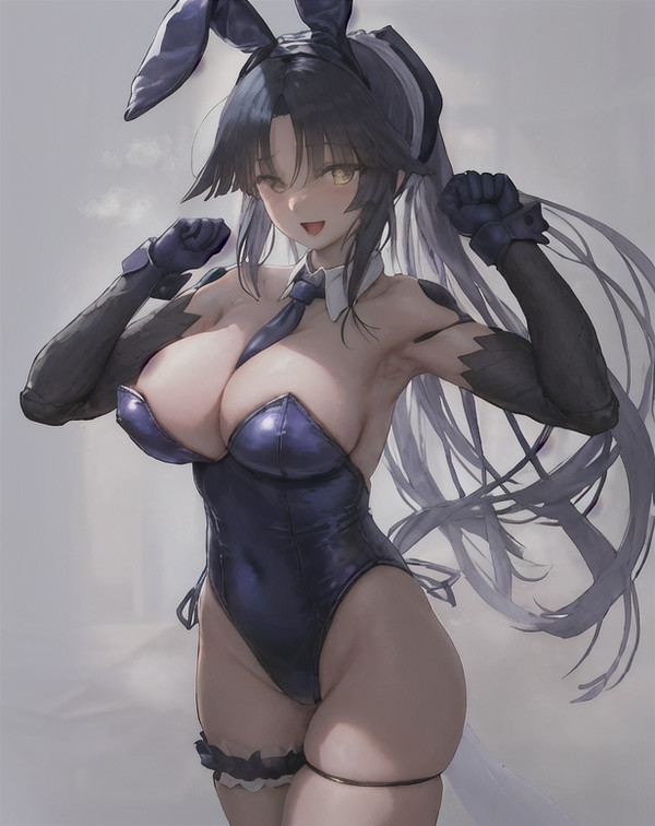 バニー衣装段蔵ちゃん