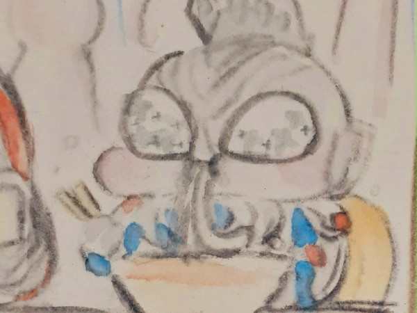 ぜとくんが兄さんにお弁当を届けるお話