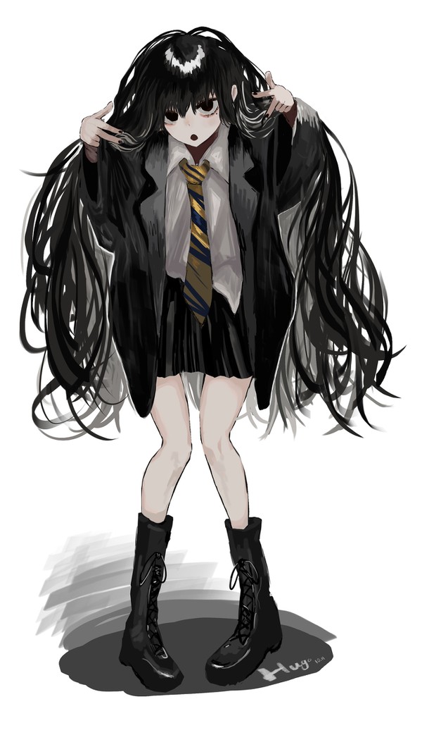 长发女孩子