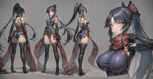加藤段蔵 キャラクターデザイン(非公式)