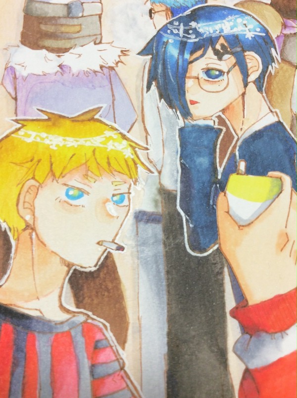 煙草吸いにいったら......。