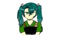 電子辞書で瑞鶴改二を描いてみた