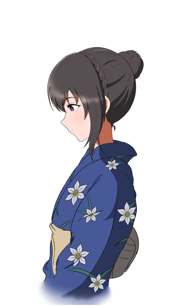 横顔練習