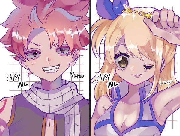 ナツとルーシィ