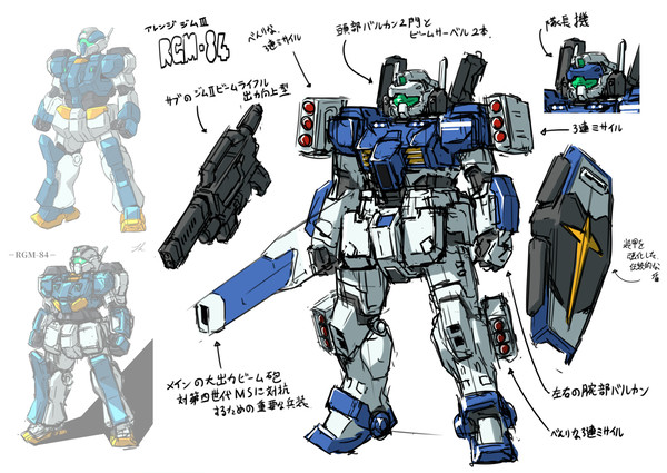 オリジナルMSのセルフリメイクラフ