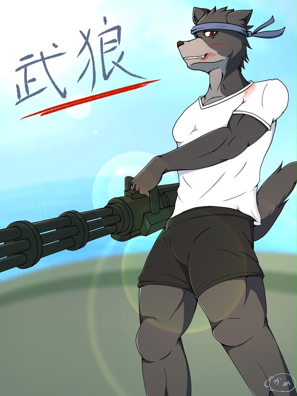 私のオリキャラ兼代理ちゃんの武狼くん